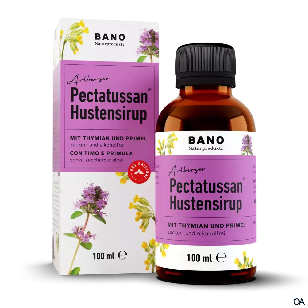 BANO Arlberger Pectatussan Hustensirup BANO Arlberger Pectatussan Hustensirup