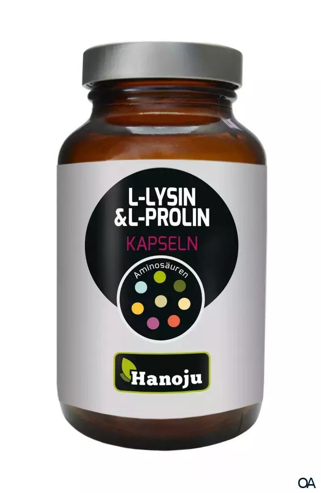 Hanoju L-Lysin + L-Prolin 480 mg Hanoju L-Lysin + L-Prolin 480 mg