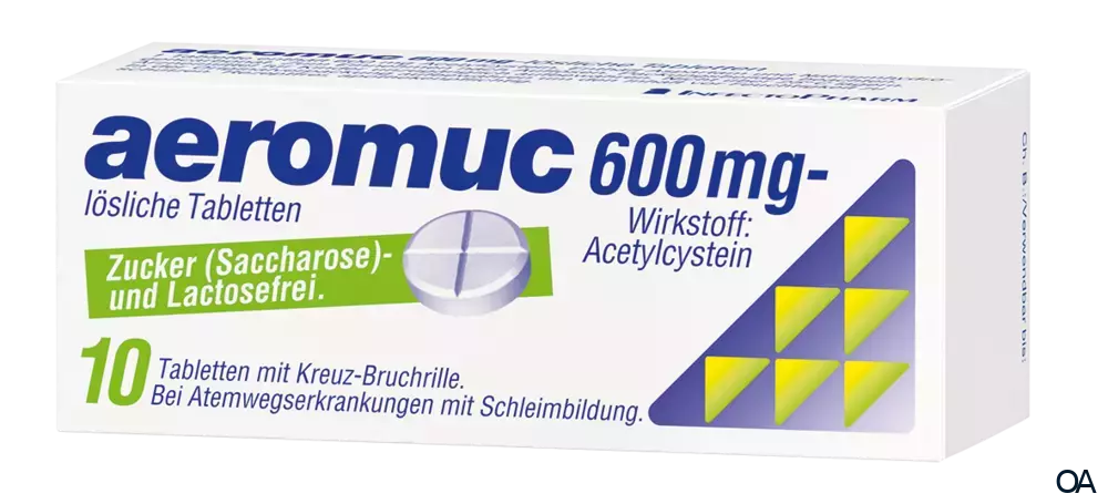 aeromuc® 600 mg lösliche Tabletten