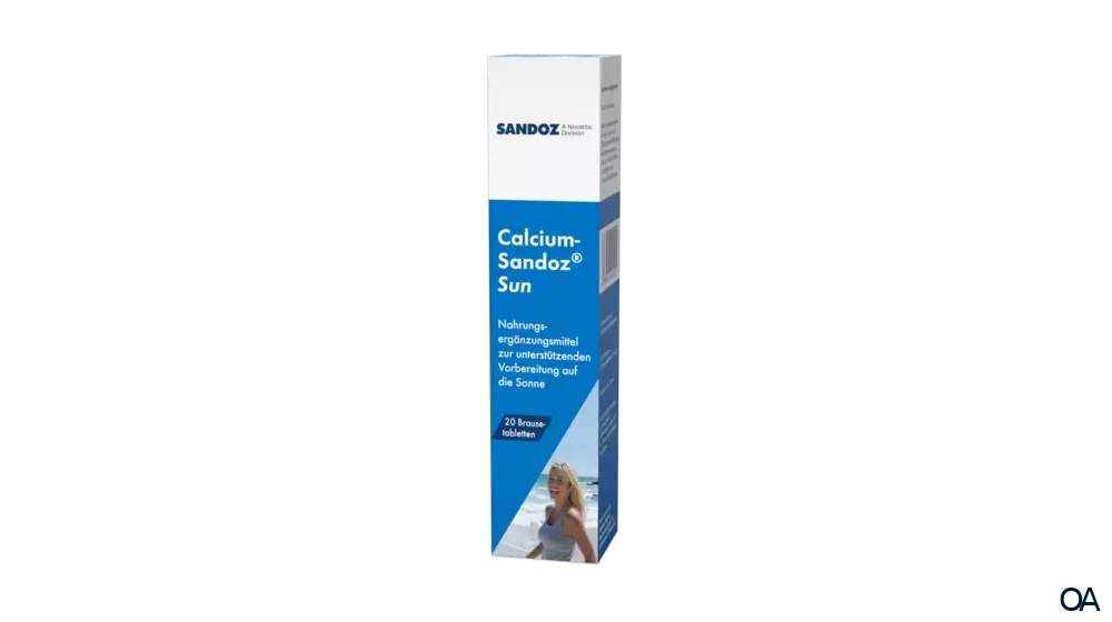 Calcium-Sandoz® Sun Brausetabletten Calcium-Sandoz® Sun Brausetabletten