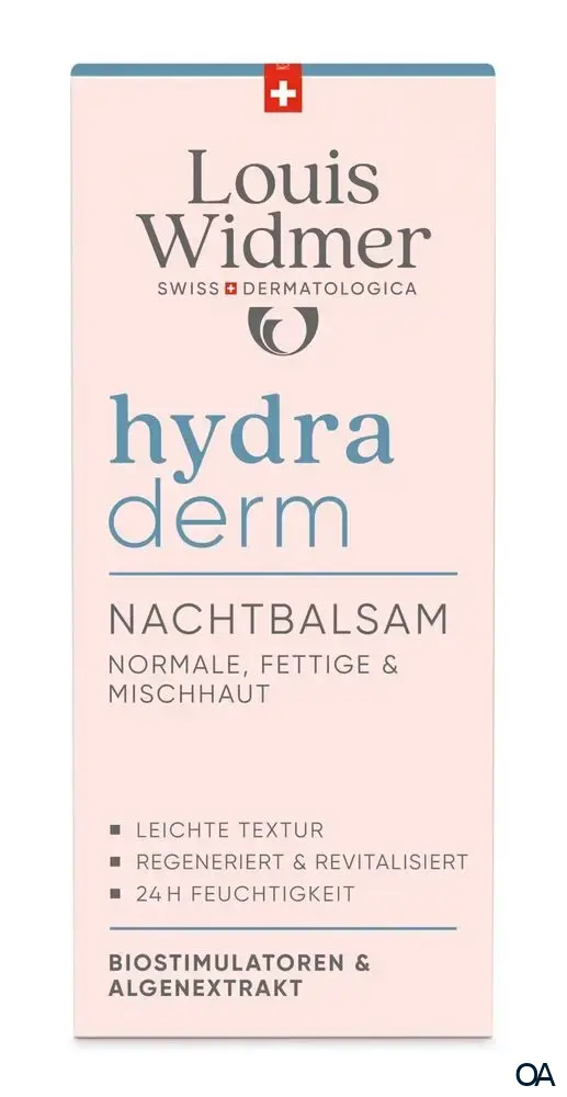 Louis Widmer hydraderm Nachtbalsam - leicht parfümiert