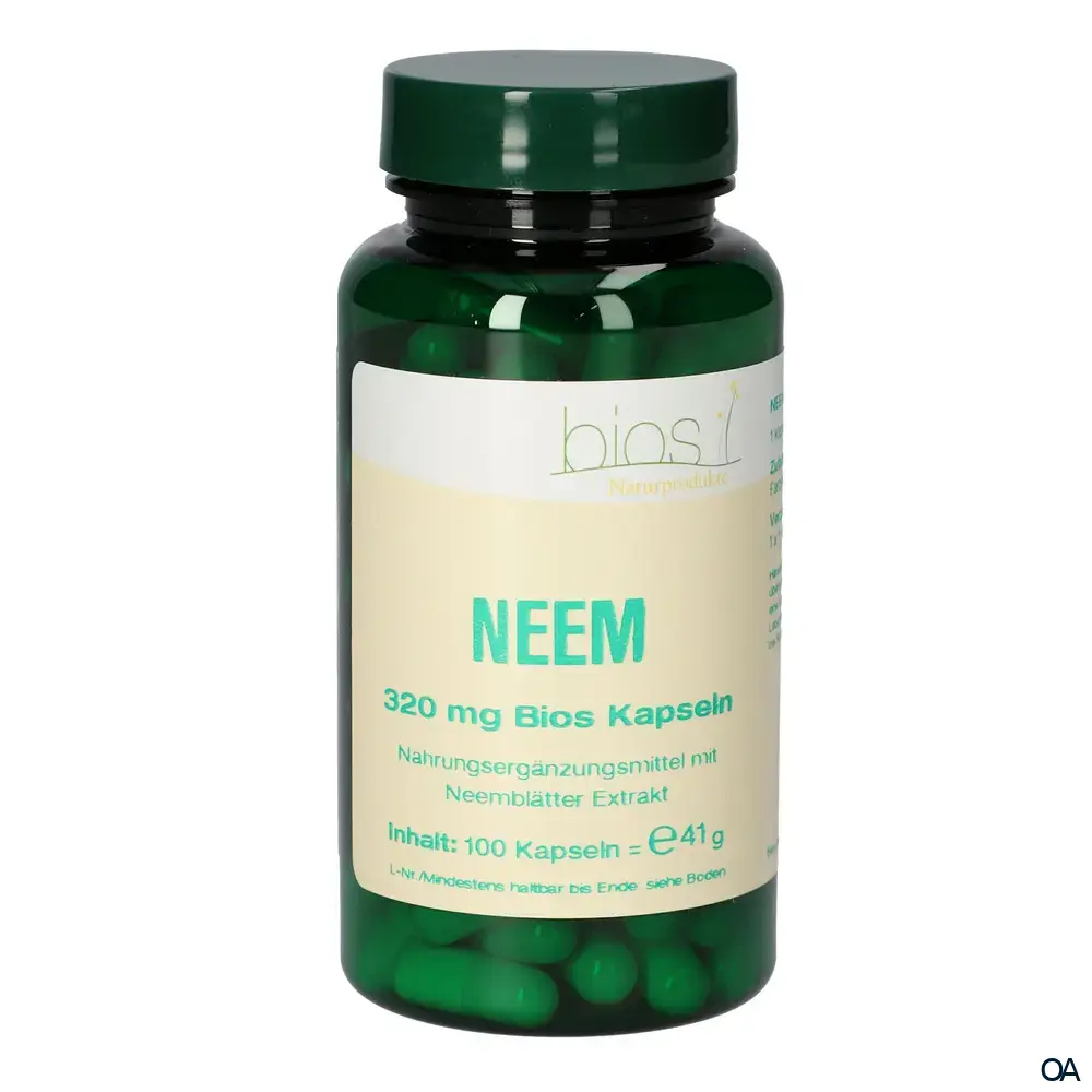 Bios Neem 320 mg Kapseln
