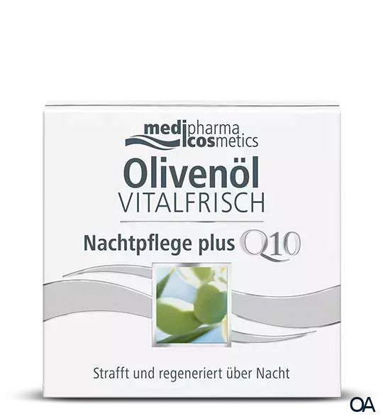 medipharma cosmetics Olivenöl Vitalfrisch Nachtpflege plus Q10