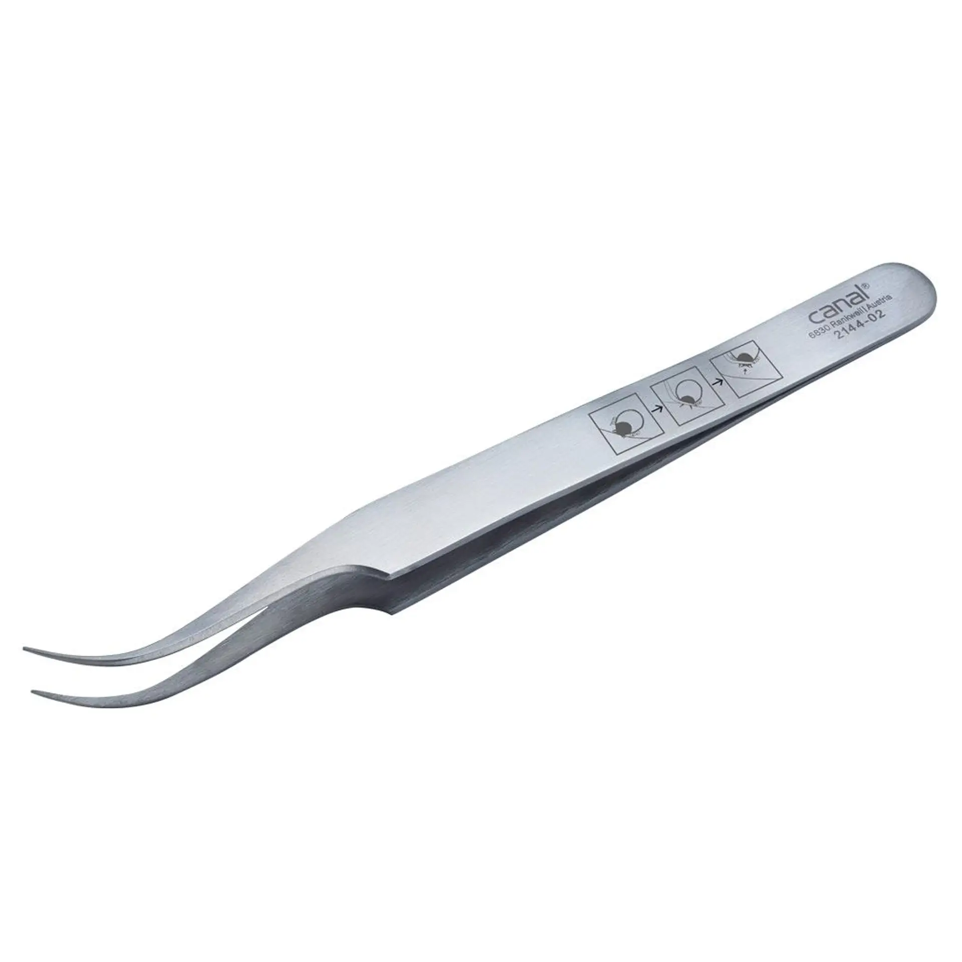 CANAL® ZECKENPINZETTE FÜR MENSCHEN ROSTFREI 2144-02