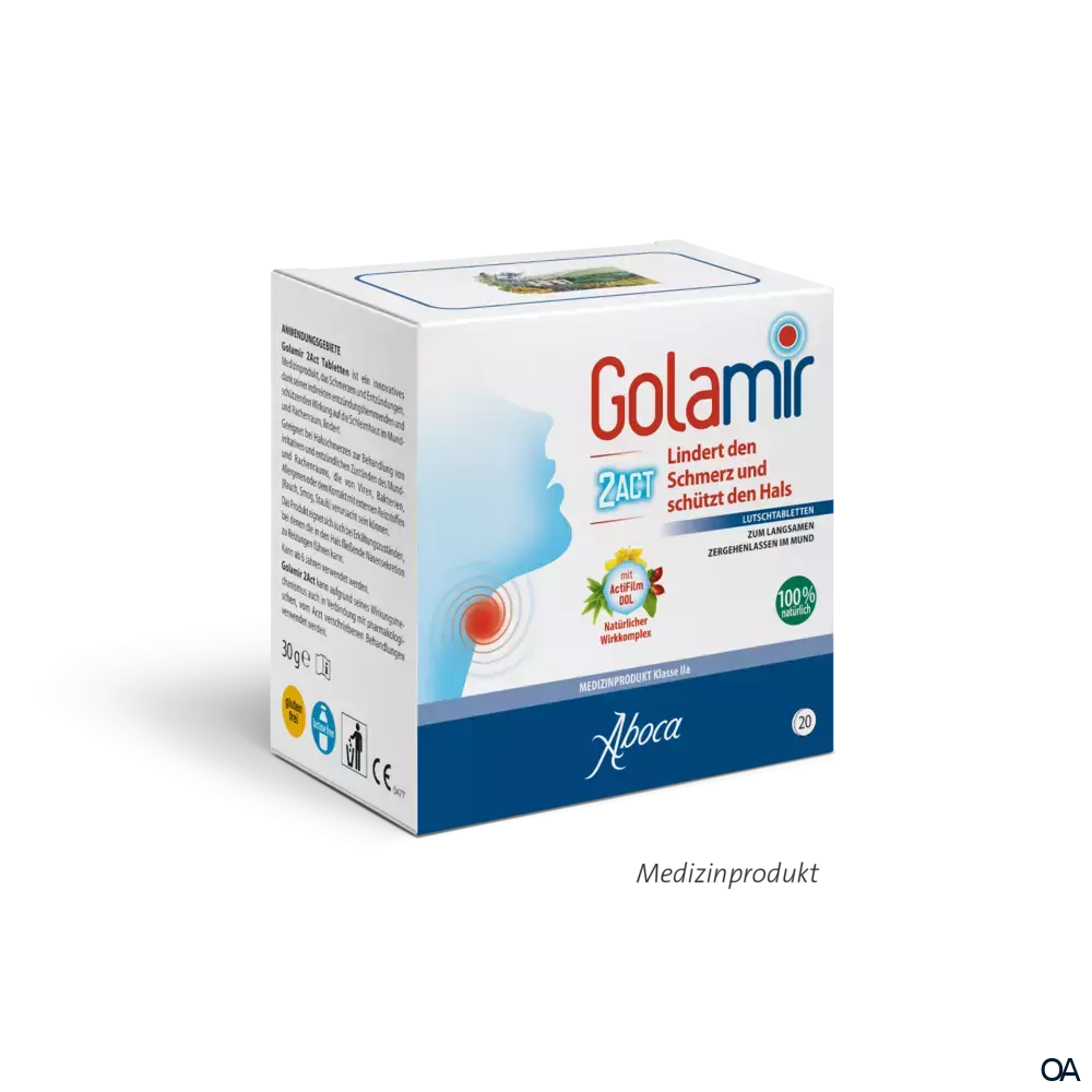 Aboca Golamir 2Act Lutschtabletten Aboca Golamir 2Act Lutschtabletten