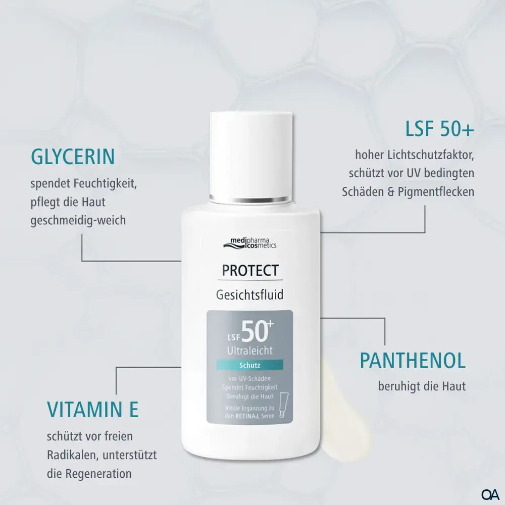 medipharma cosmetics Protect Gesichtsfluid LSF 50+