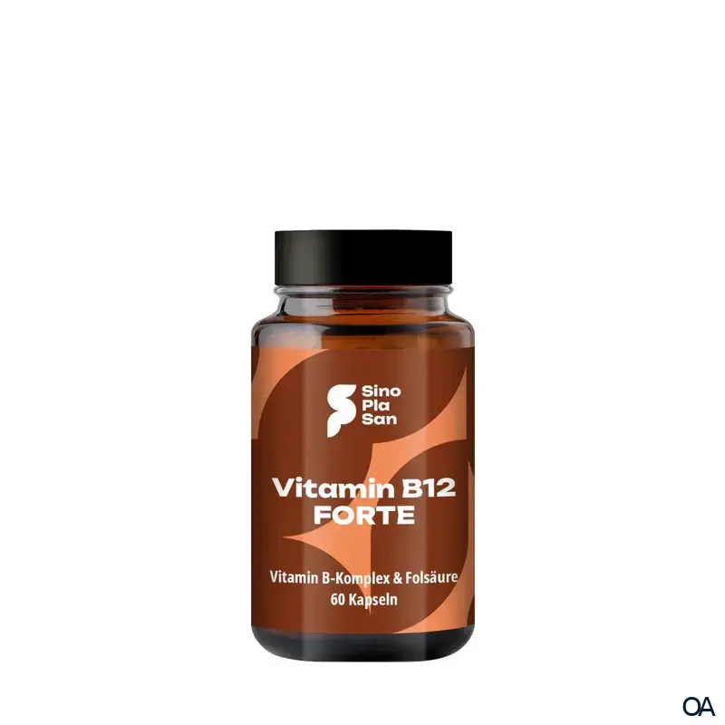 SinoPlaSan Vitamin B12 FORTE 500 mcg Methylcobalamin Kapseln