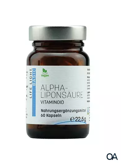 Life Light Basic Alpha-Liponsäure 250 mg Kapseln Life Light Basic Alpha-Liponsäure 250 mg Kapseln