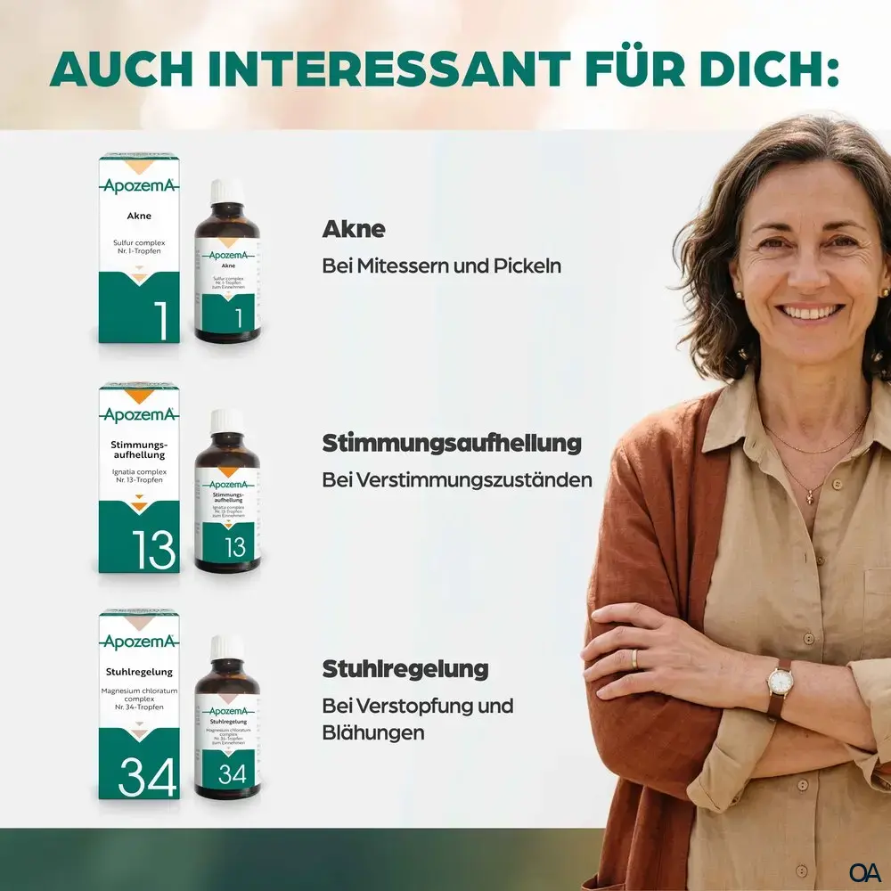 Apozema® Frauen  Secale cornutum complex Nr. 15 Tropfen zum Einnehmen