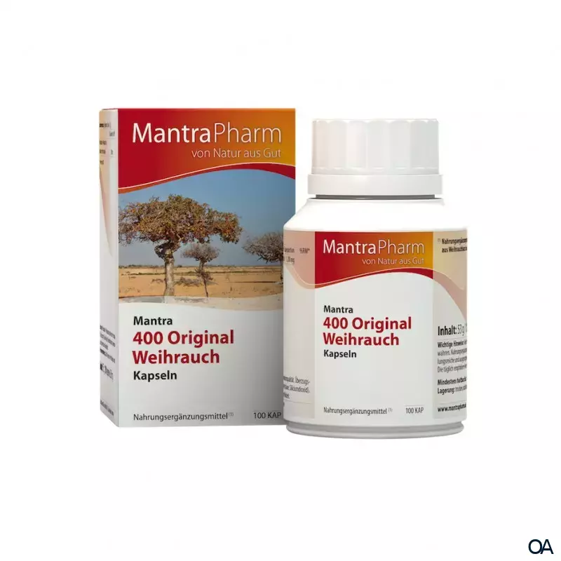 Mantra 400 Original Weihrauch Kapseln Mantra 400 Original Weihrauch Kapseln