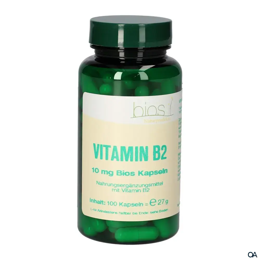 Bios Vitamin B2 10 mg Kapseln Bios Vitamin B2 10 mg Kapseln