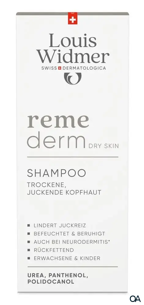 Louis Widmer Remederm Dry Skin Shampoo - leicht parfümiert Louis Widmer Remederm Dry Skin Shampoo - leicht parfümiert