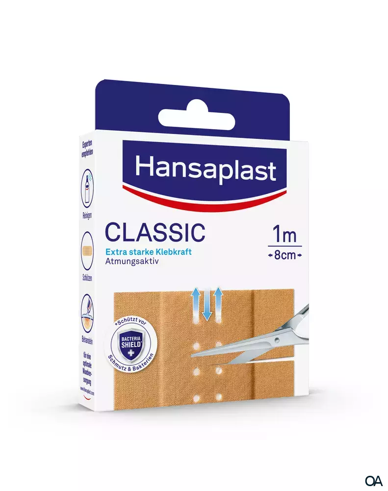 Hansaplast Classic Pflaster 8cm x 1m