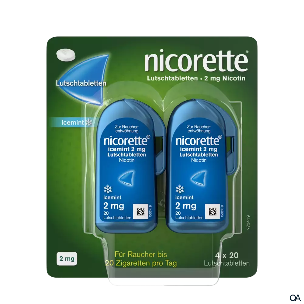 Nicorette Icemint 2 mg Lutschtabletten