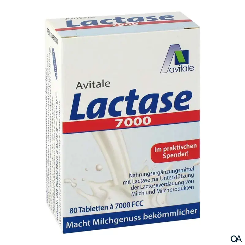Avitale Lactase 7000 FCC Tabletten