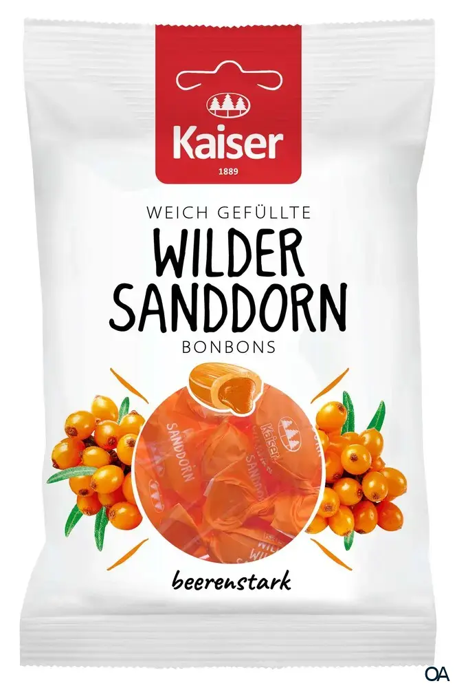 Kaiser Wilder Sanddorn Hustenbonbons