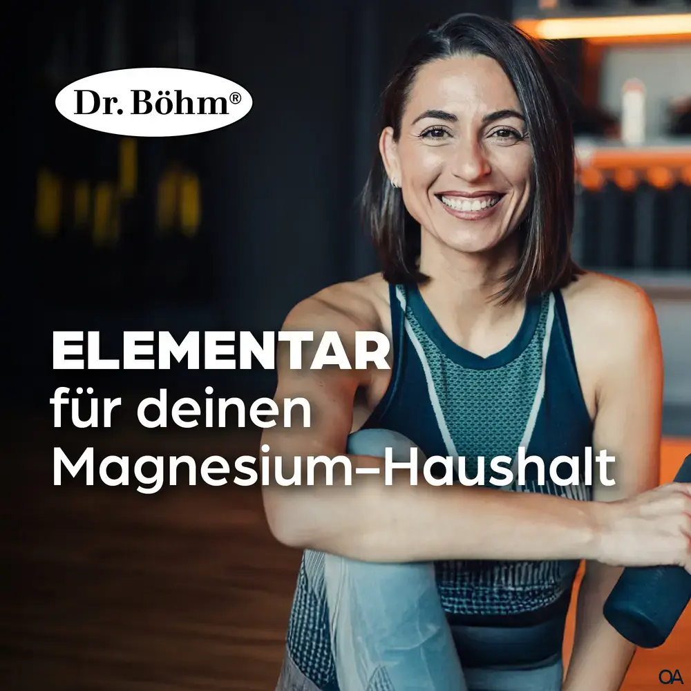 Dr. Böhm® Magnesium nur 1 x täglich Dragees