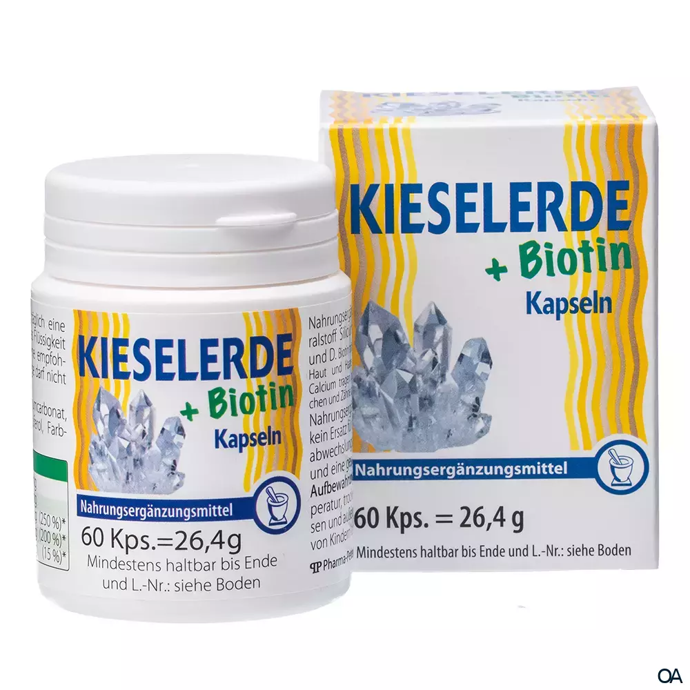 Canea Kieselerde + Biotin Kapseln Canea Kieselerde + Biotin Kapseln