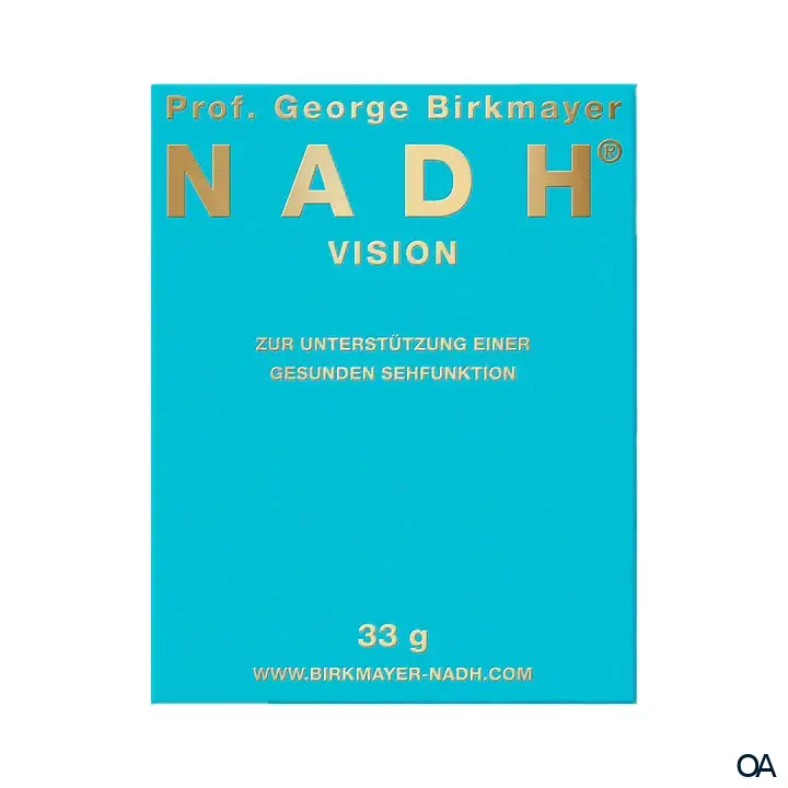 Prof. George Birkmayer NADH VISION Kapsel Prof. George Birkmayer NADH VISION Kapsel