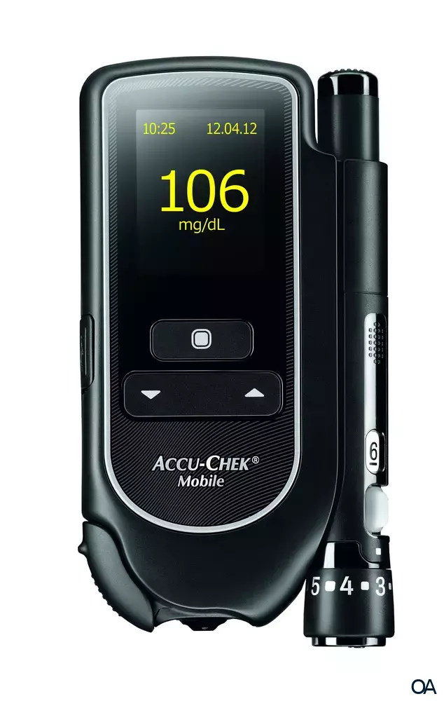 Accu-Chek Mobile Blutzuckermessgerät Set Accu-Chek Mobile Blutzuckermessgerät Set