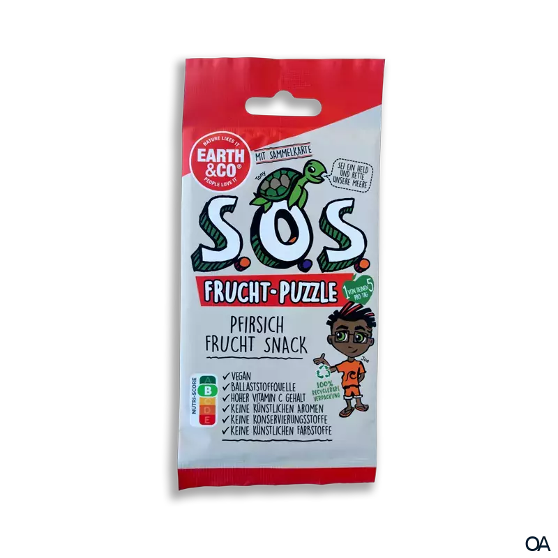 S.O.S. Frucht-Puzzle Pfirsich Snack