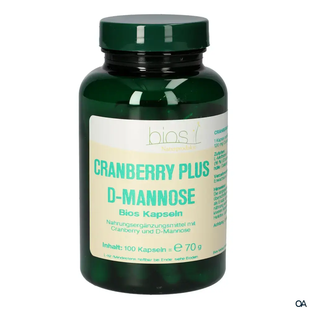 Bios Cranberry Plus D-Mannose Kapseln