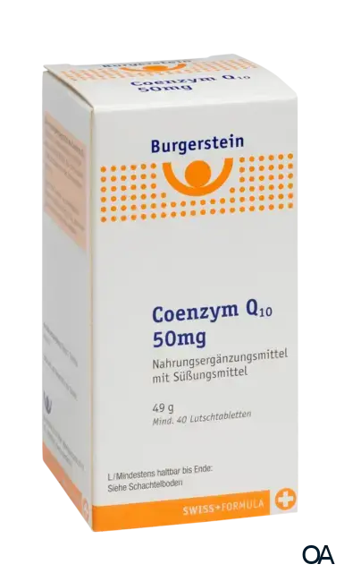 Burgerstein Coenzym Q10 50mg Lutschtabletten