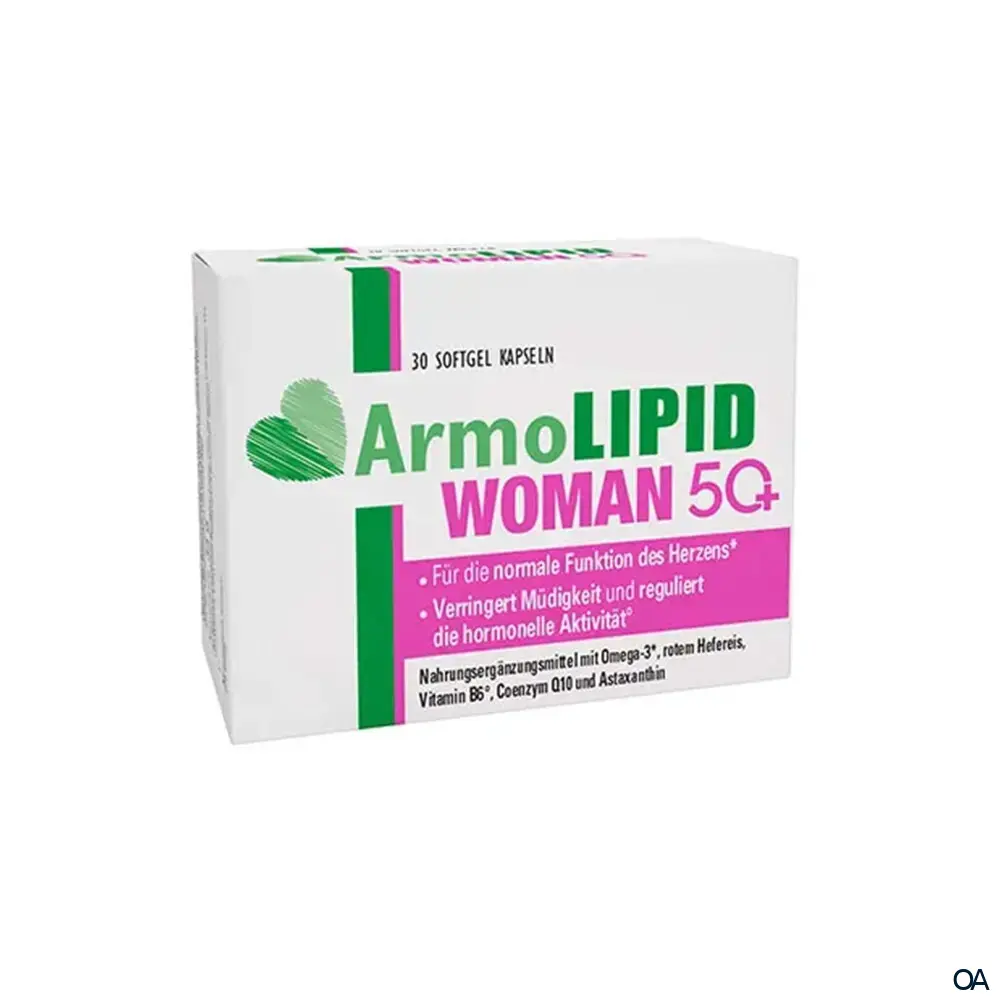 Armolipid Woman 50+ Kapseln Armolipid Woman 50+ Kapseln