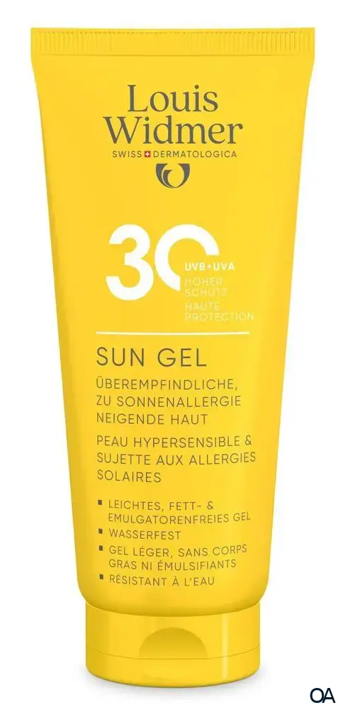 Louis Widmer suncare Sun Gel 30 - ohne Parfum