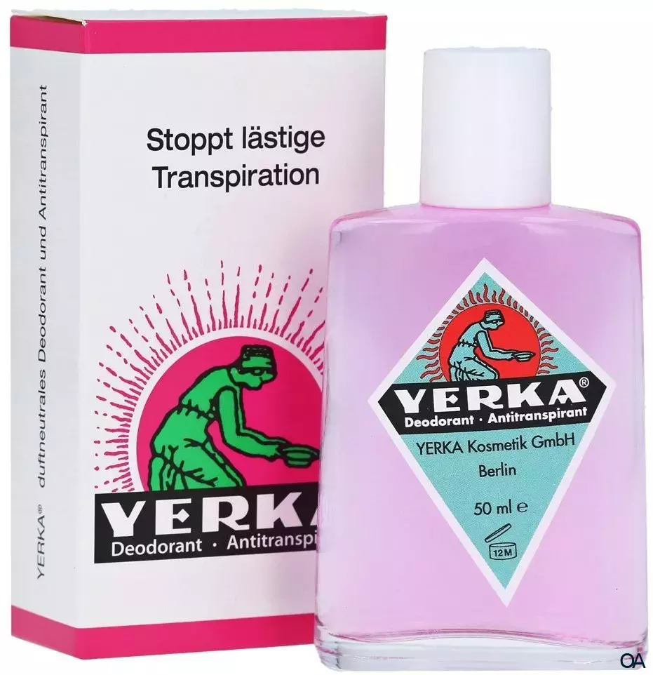 Yerka Mineral-Deodorant Antitranspirant