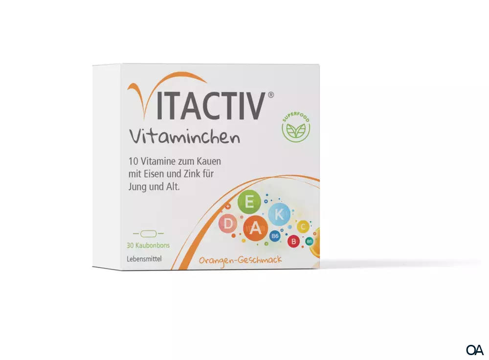 Vitactiv® Vitaminchen Kaubonbons Orange