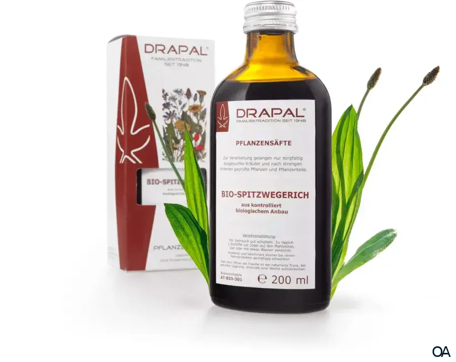 DRAPAL® Bio-Spitzwegerich Pflanzensaft