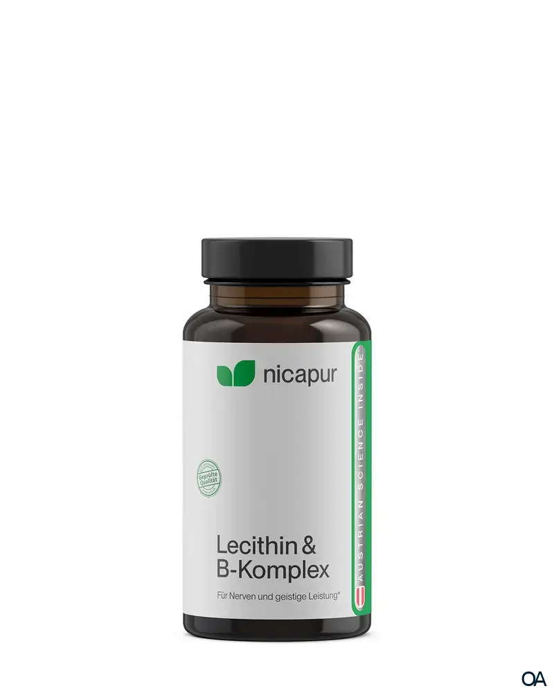 NICApur Lecithin & B-Komplex Kapseln