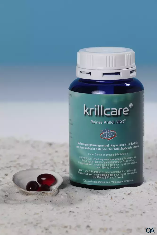Krillcare NKO reines Krillöl Kapseln Krillcare NKO reines Krillöl Kapseln