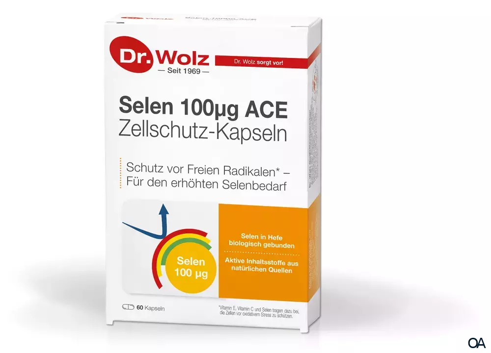 Dr. Wolz Selen 100µg ACE Kapseln Dr. Wolz Selen 100µg ACE Kapseln