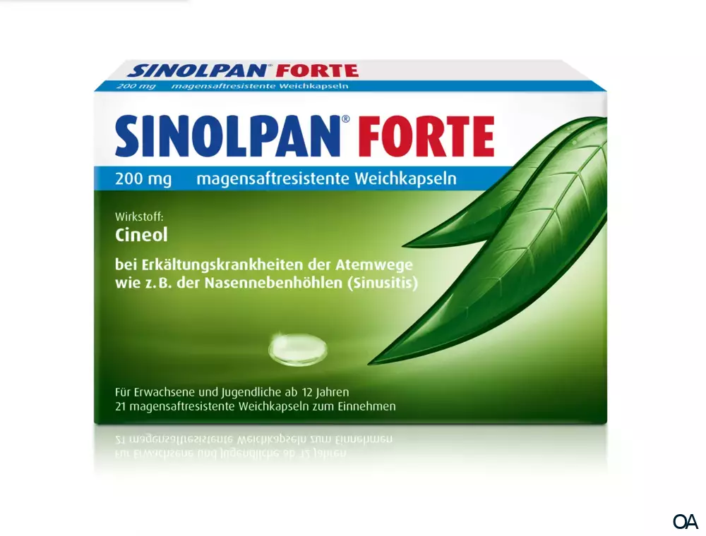 Sinolpan® forte 200 mg Weichkapseln Sinolpan® forte 200 mg Weichkapseln