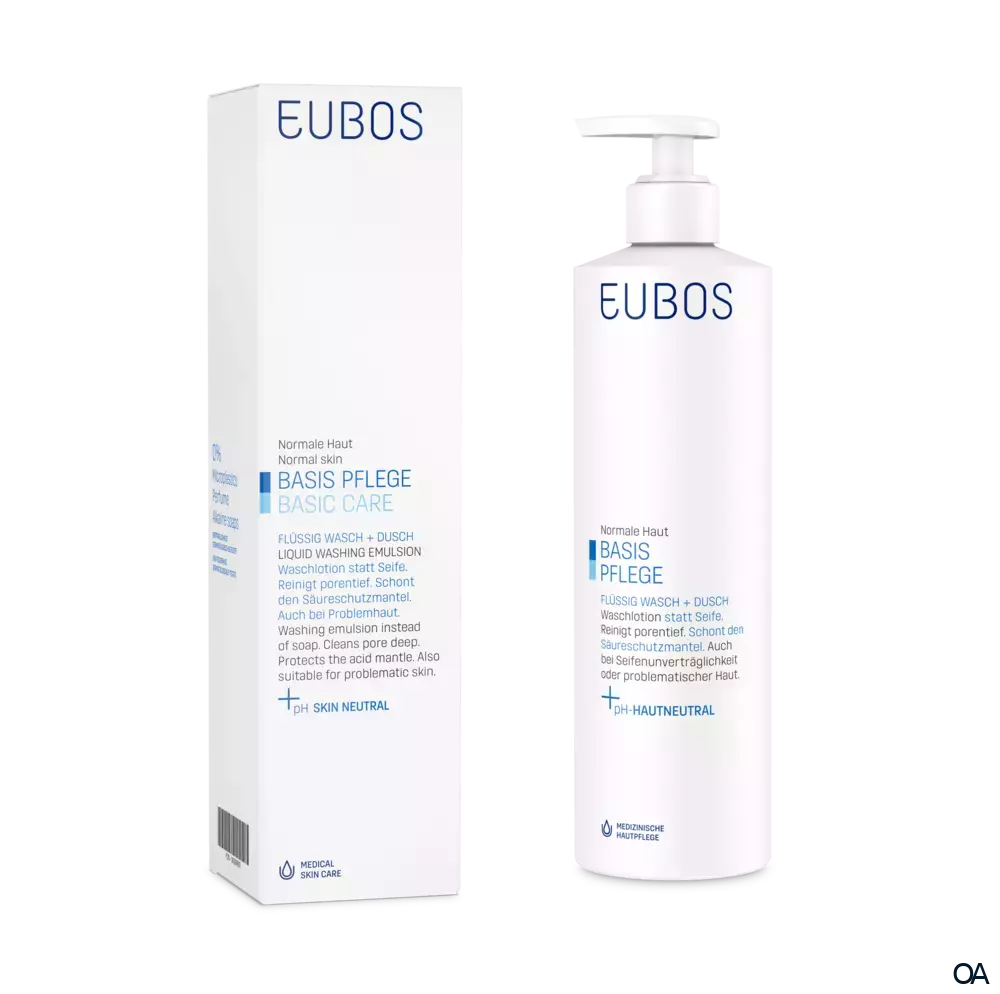 Eubos FLÜSSIG WASCH+DUSCH BLAU Parfümfrei Eubos FLÜSSIG WASCH+DUSCH BLAU Parfümfrei