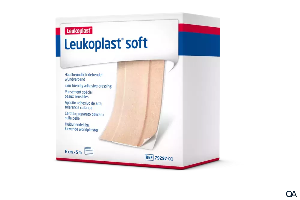 Leukoplast® Soft Wundschnellverband unsteril 6 cm x 5 m
