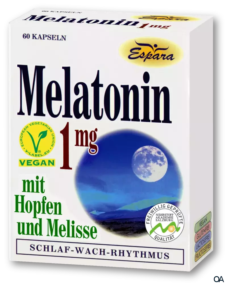 Espara Melatonin 1mg Kapseln  Espara Melatonin 1mg Kapseln