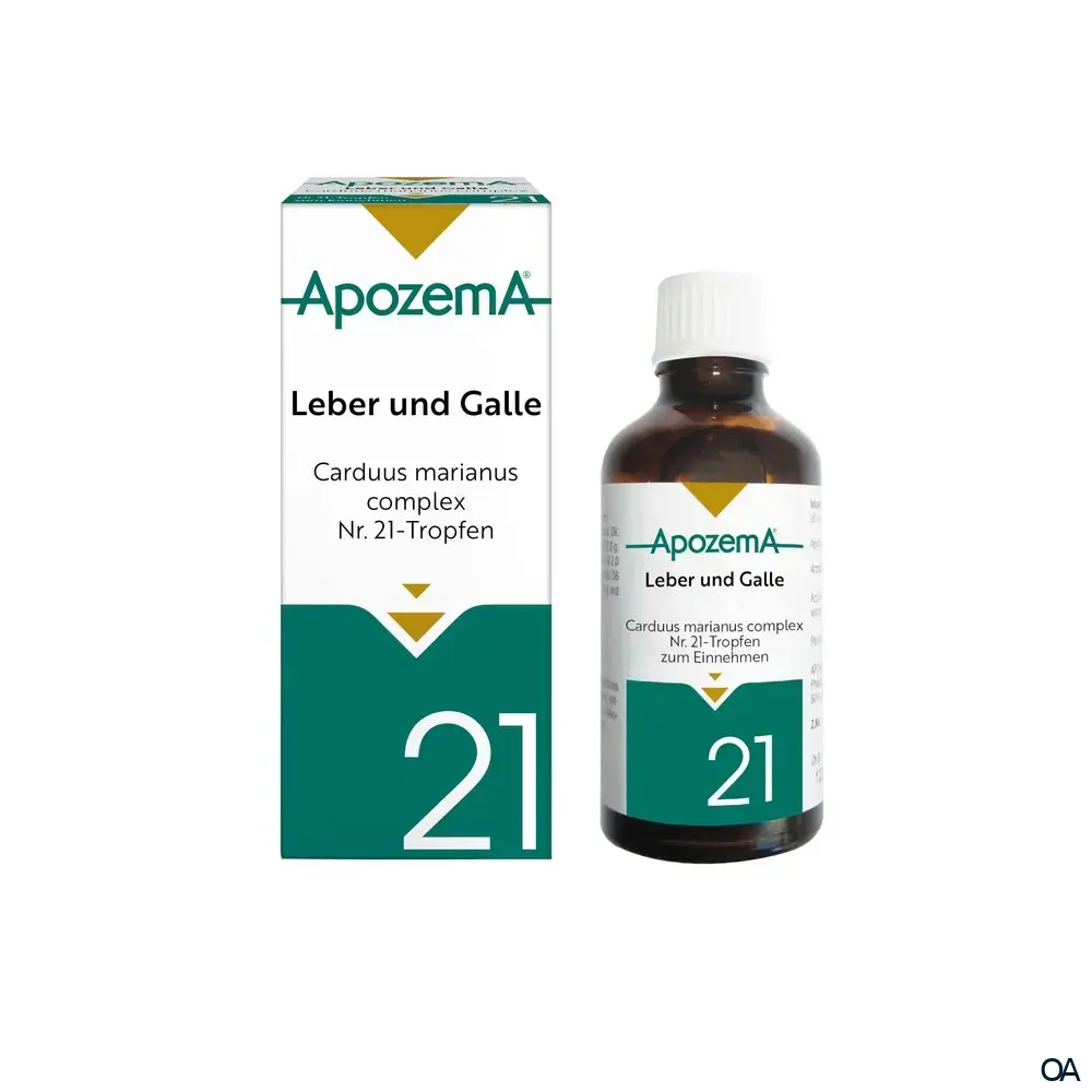 Apozema® Leber und Galle Carduus marianus complex Nr.21-Tropfen zum Einnehmen