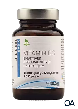 Life Light Basic Vitamin D3 vegan Kapseln