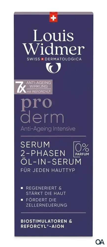 Louis Widmer proderm Serum 2-Phasen Öl-in-Serum - ohne Parfum Louis Widmer proderm Serum 2-Phasen Öl-in-Serum - ohne Parfum