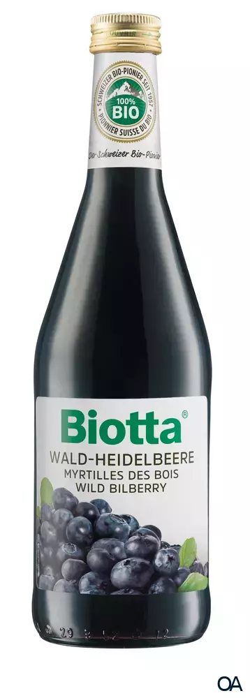 Biotta® Bio Wald-Heidelbeere Saft Biotta® Bio Wald-Heidelbeere Saft