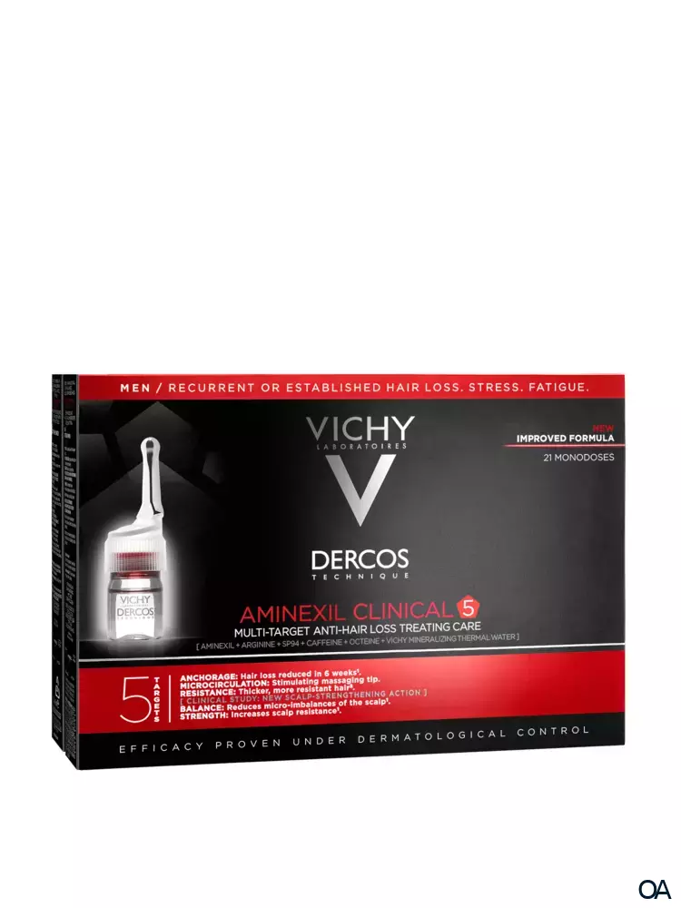 VICHY Dercos Aminexil Clinical 5 Männer 21x6 ml  VICHY Dercos Aminexil Clinical 5 Männer 21x6 ml