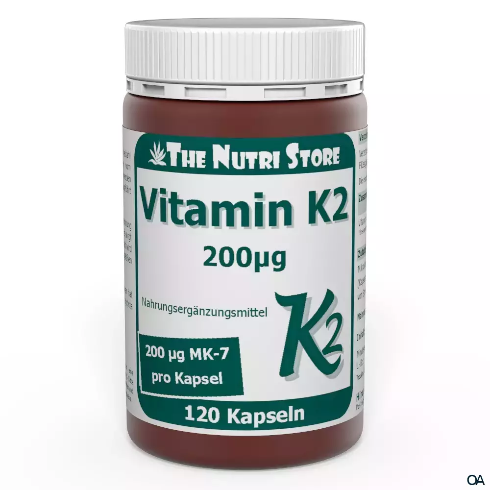 The Nutri Store Vitamin K2 200 µg Kapseln The Nutri Store Vitamin K2 200 µg Kapseln