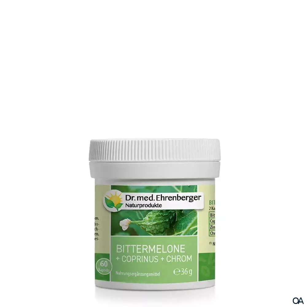 Dr. Ehrenberger Bittermelone Extrakt + Chrom + Zimt Kapseln