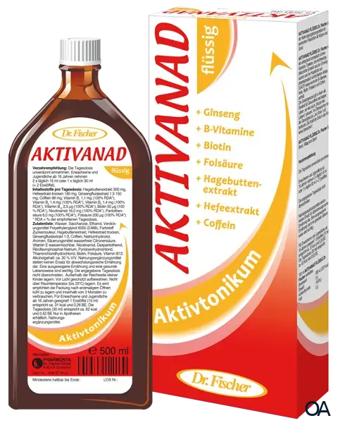 Dr. Fischer Aktivanad flüssig Tonikum Dr. Fischer Aktivanad flüssig Tonikum