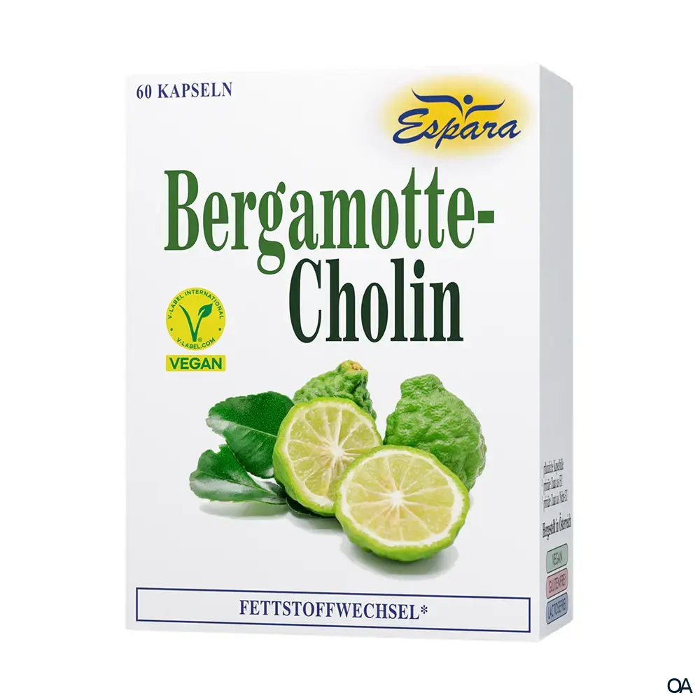 Espara Bergamotte-Cholin Kapseln