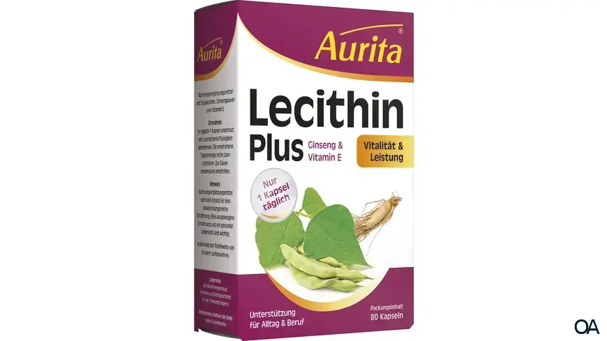 Aurita® Lecithin Plus Ginseng & Vitamin E Kapseln