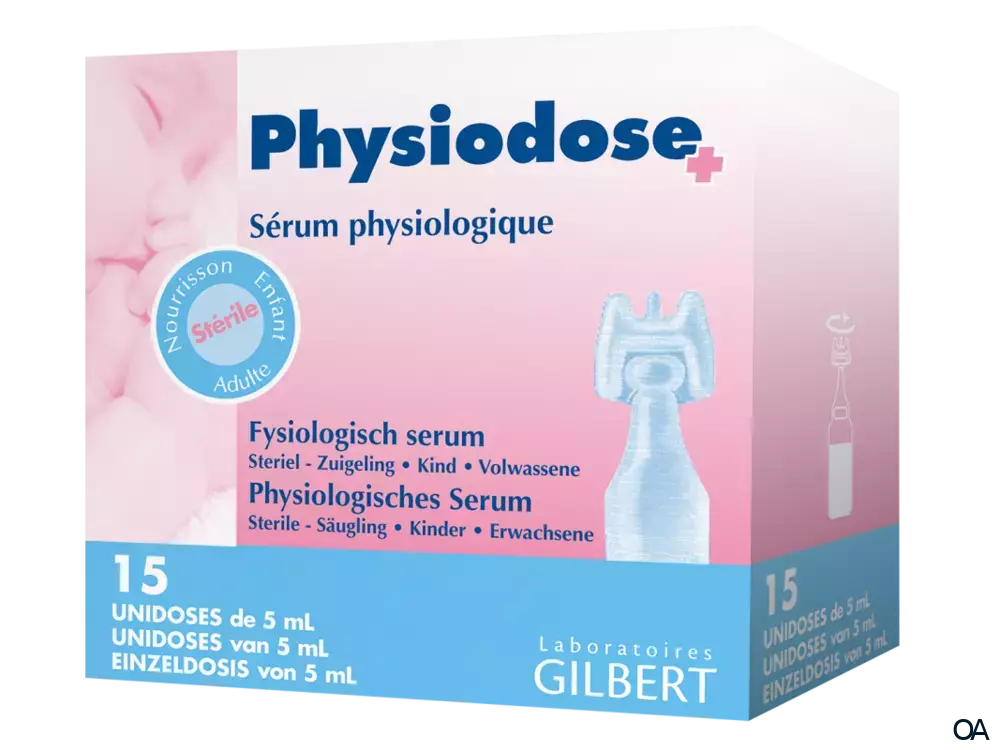 PHYSIODOSE Physiologische Kochsalzlösung 15x5ml PHYSIODOSE Physiologische Kochsalzlösung 15x5ml
